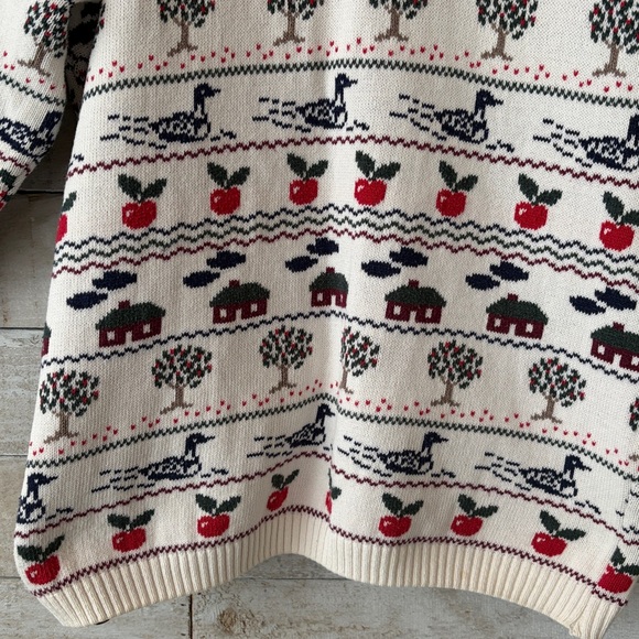 Northern Reflections Cottagecore cotton cardigan Sweater - Picture 8 of 11